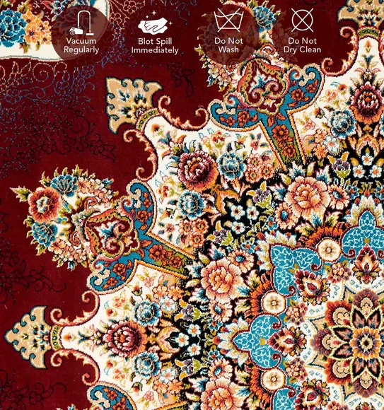 Shiraz 2 Classical Carpet Maroon