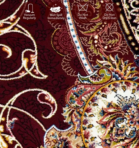 Shiraz 2 Classical Carpet Multi and Maroon