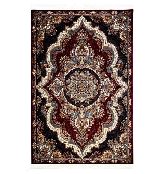 Shiraz 2 Classical Carpet Maroon and Cream
