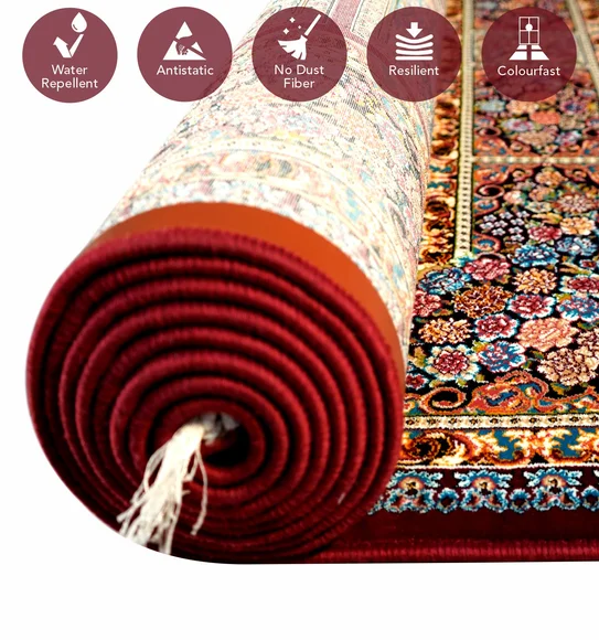 Shiraz 2 Classical Carpet Maroon and Multi