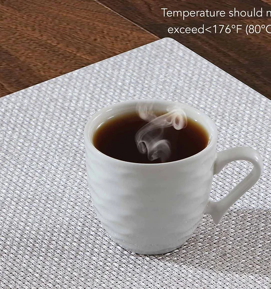 Avono Heat Resistant and Washable Table Mat Grey