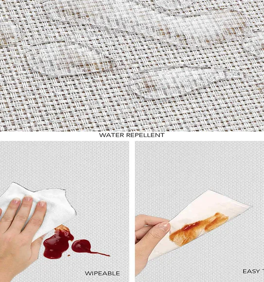 Avono Heat Resistant and Washable Table Mat Grey