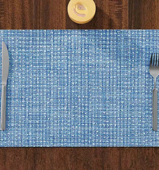 Avono Heat Resistant and Washable Table Mat Blue