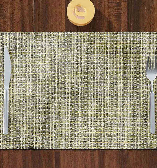 Avono Heat Resistant and Washable Table Mat Yellow