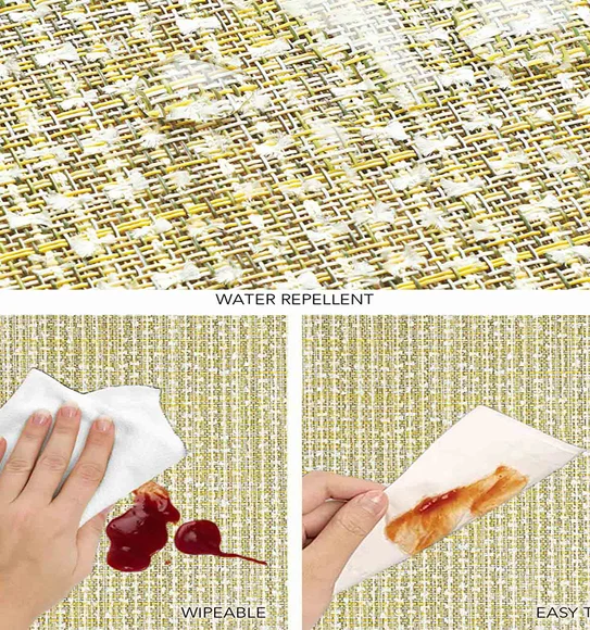 Avono Heat Resistant and Washable Table Mat Yellow