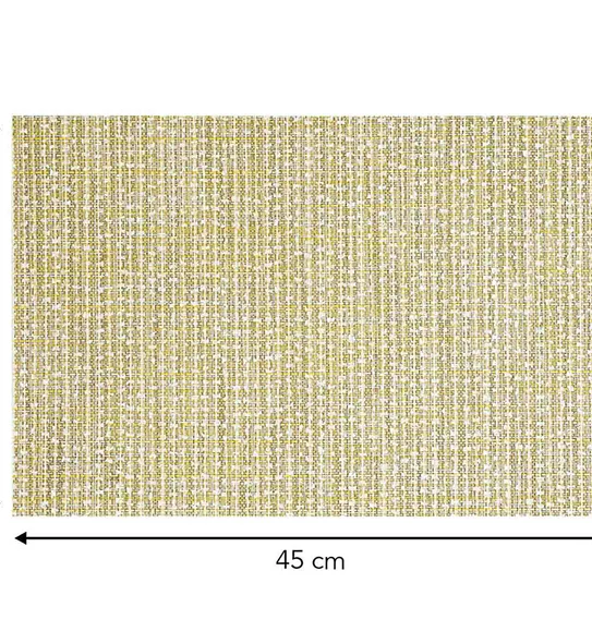 Avono Heat Resistant and Washable Table Mat Yellow