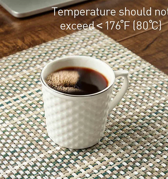 Avono Heat Resistant and Washable Table Mat Beige