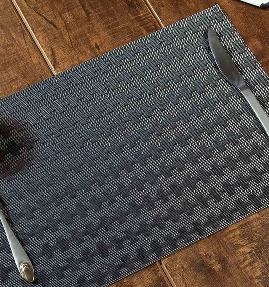 Avono Heat Resistant and Washable Table Mat Dark Grey