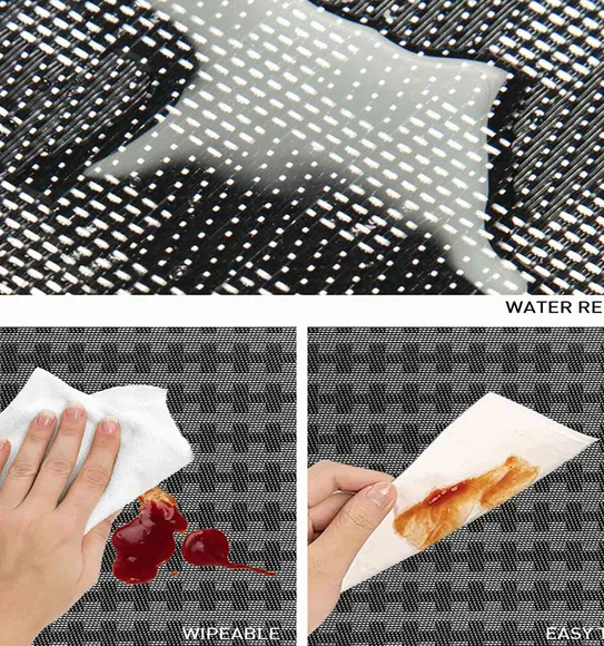 Avono Heat Resistant and Washable Table Mat Dark Grey