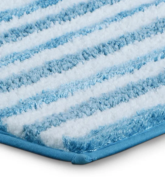 Florence Quick Dry Super soft Bath Mat Teal Blue