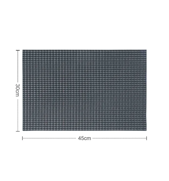 Avono Heat Resistant and Washable Table Mat Black