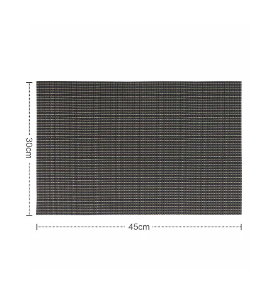 Avono Heat Resistant and Washable Table Mat Black