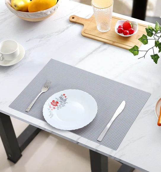 Avono Heat Resistant and Washable Table Mat Grey