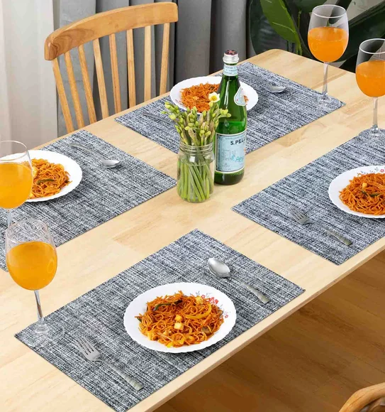Avono Heat Resistant and Washable Table Mat Grey