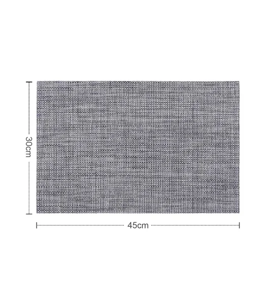 Avono Heat Resistant and Washable Table Mat Silver