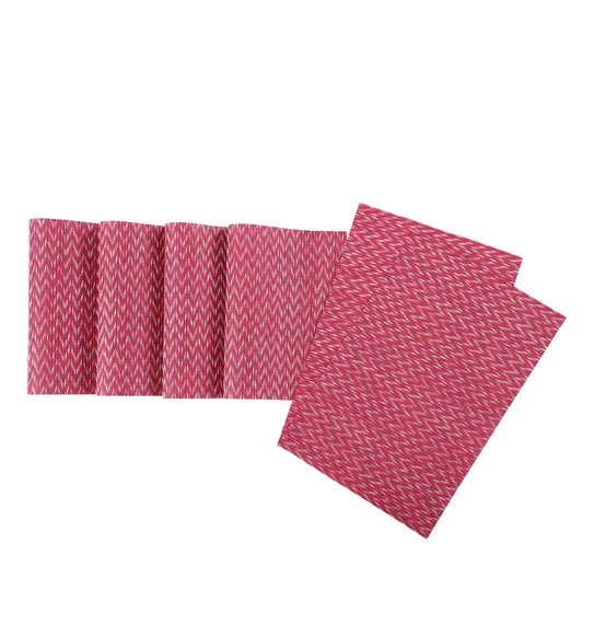 Avono Heat Resistant and Washable Table Mat Red