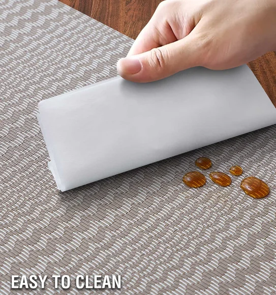 Avono Heat Resistant and Washable Table Mat Beige