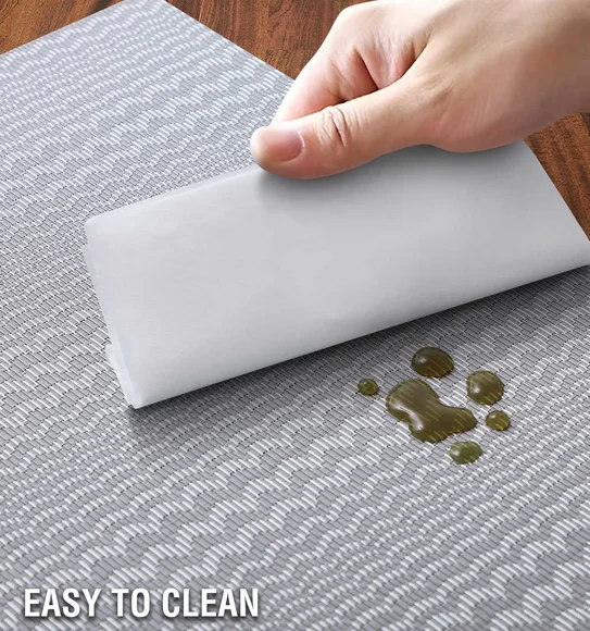 Avono Heat Resistant and Washable Table Mat Brown