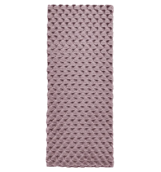 Muffin Solid Bedside Runner Blush
