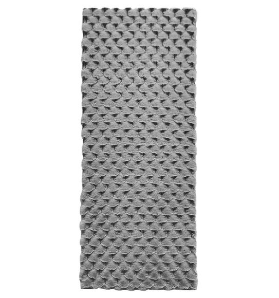 Muffin Solid Bedside Runner Charcoal