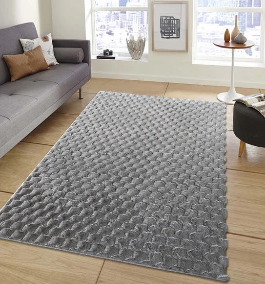 Muffin Solid Machine Made Carpet Charcoal