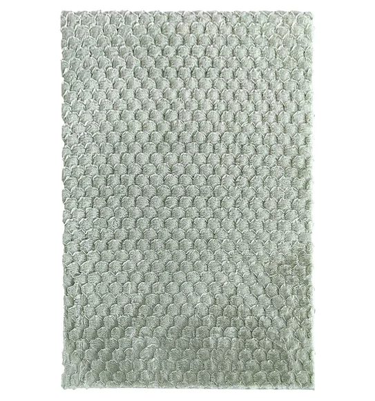 Muffin Solid Machine Made Carpet Olive