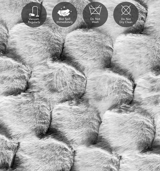 Muffin Solid Machine Made Carpet Silver