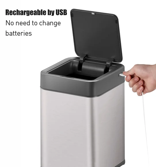Eko 9208R Echo Rechargeable Sensor Sensor Bin Grey