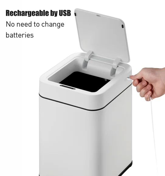 Eko 9208R Echo Rechargeable Sensor Sensor Bin White