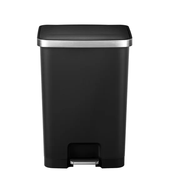 Eko 6388 Hana Fingerprint Resistant Plastic Plastic Bin Black