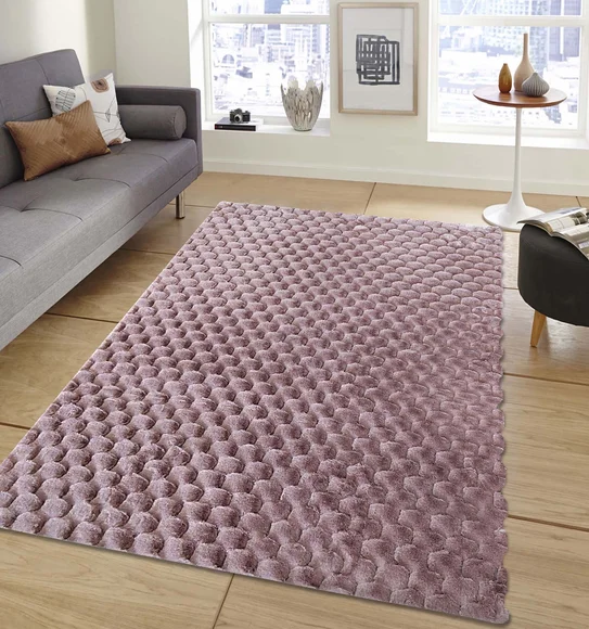 Muffin Solid Machine Made Carpet Blush