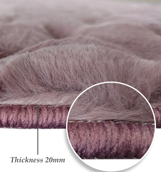 Muffin Solid Machine Made Carpet Blush