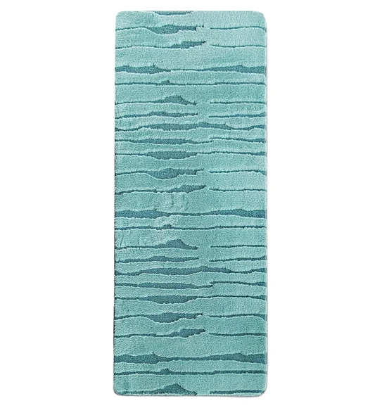 Lynx Solid Bedside Runner Teal