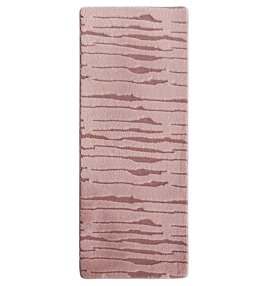 Lynx Solid Bedside Runner Blush