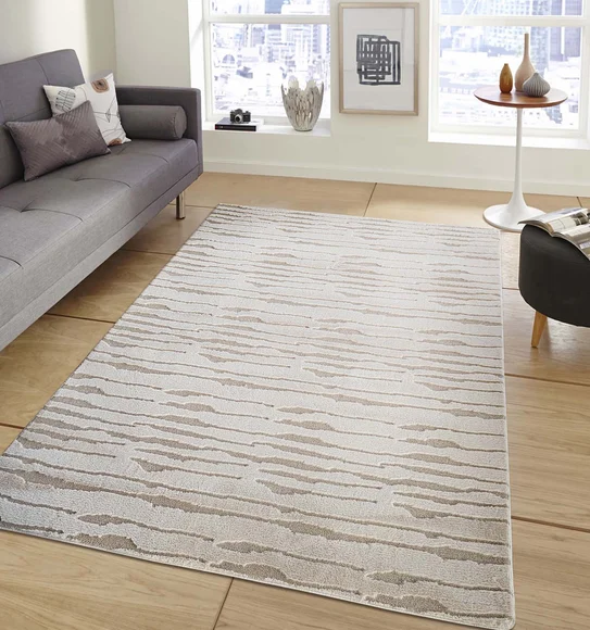 Lynx Solid Machine Made Carpet Beige