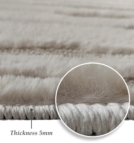 Lynx Solid Machine Made Carpet Beige