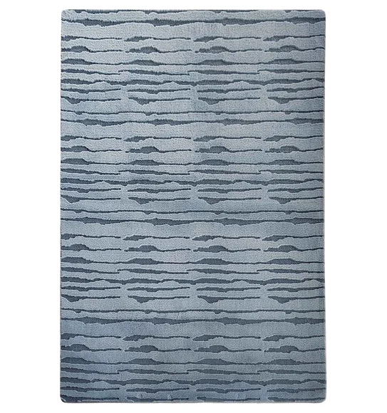 Lynx Solid Machine Made Carpet Blue