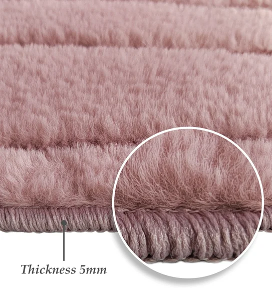 Lynx Solid Machine Made Carpet Blush
