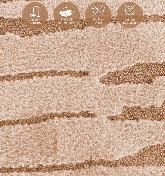 Lynx Solid Machine Made Carpet Peach