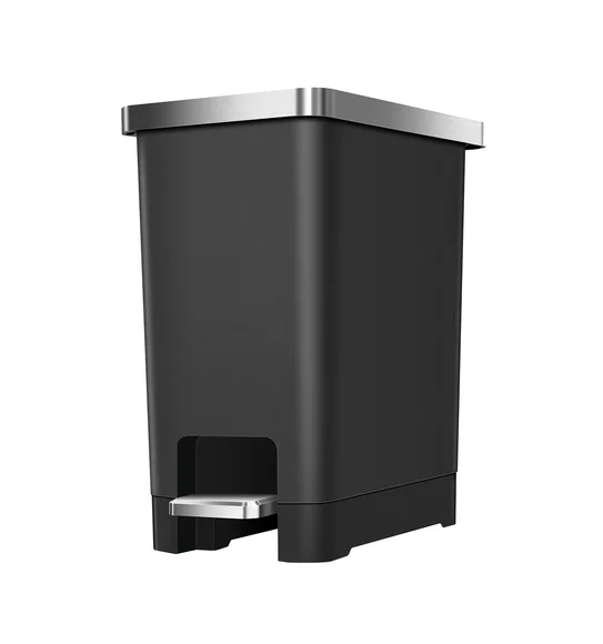 Eko 6377 Hana Fingerprint Resistant Plastic Plastic Bin Black