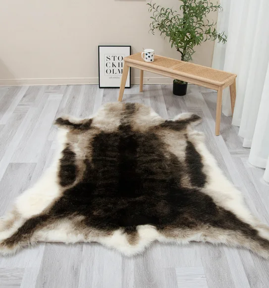 Chamois Solid Machine Made Carpet Black