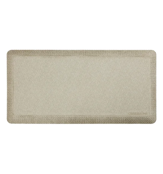 Squab Anti-skid Kitchen Floor Mat Beige