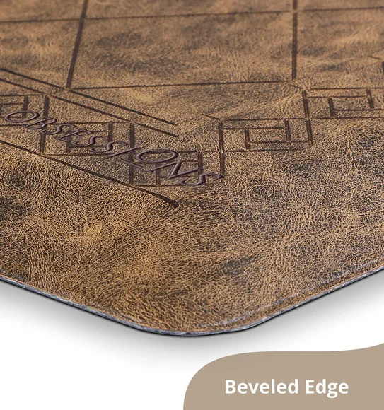 Squab Anti-skid Kitchen Floor Mat Brown