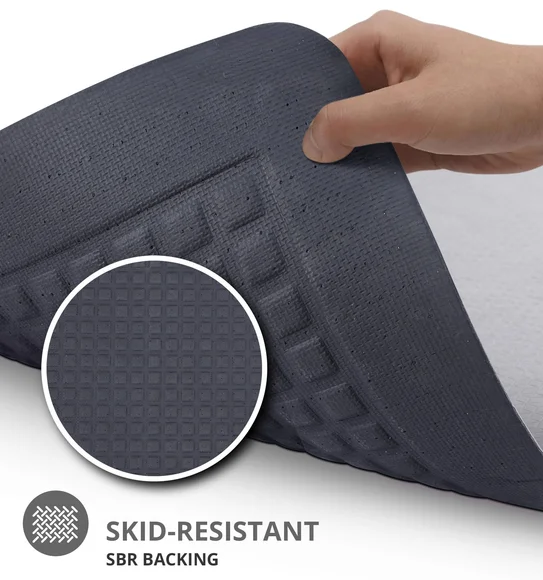 Squab Anti-skid Kitchen Floor Mat Cream