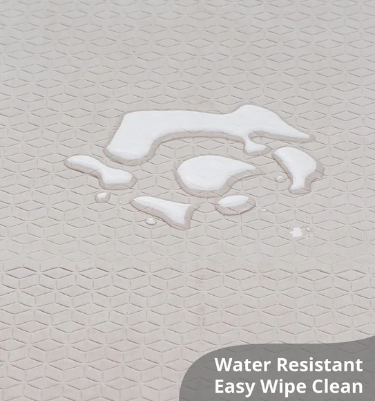 Squab Anti-skid Kitchen Floor Mat Cream