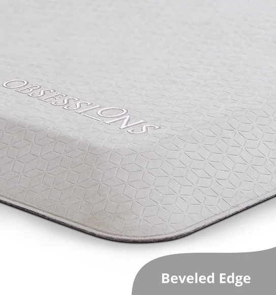 Squab Anti-skid Kitchen Floor Mat Cream