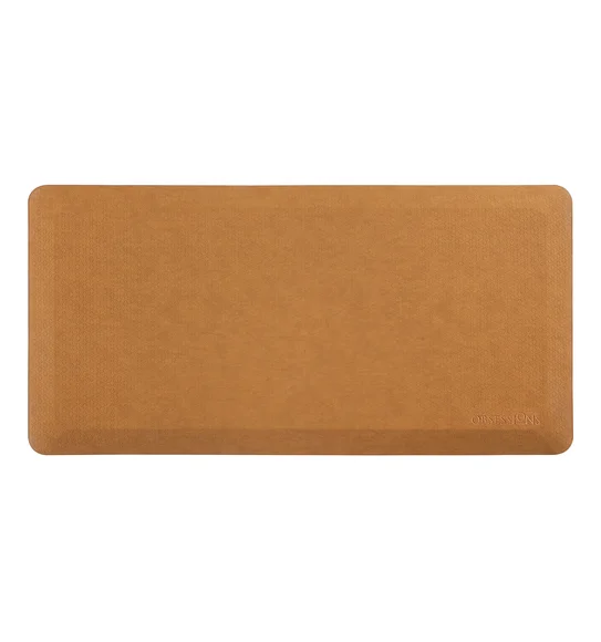 Squab Anti-skid Kitchen Floor Mat Camel