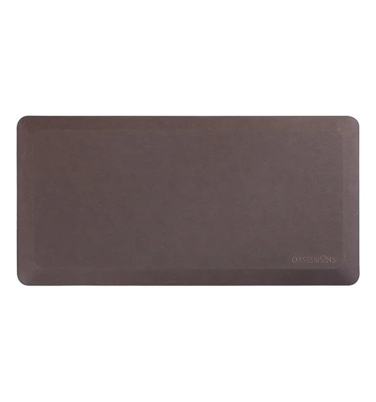 Squab Anti-skid Kitchen Floor Mat D Brown