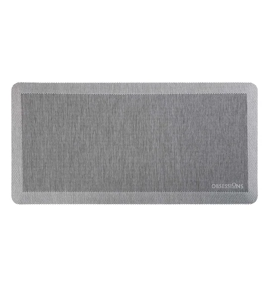 Squab Anti-skid Kitchen Floor Mat Grey