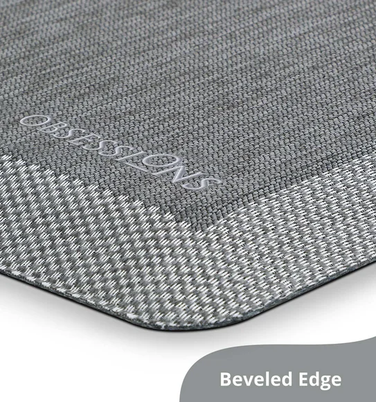 Squab Anti-skid Kitchen Floor Mat Grey